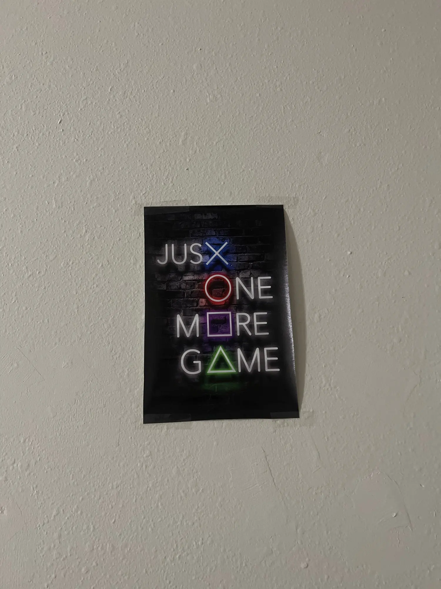 Pósteres de Pared de Neón Estilo Gamer: Nuevo Decoración Ideal para Amantes de Videojuegos photo review